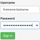 Username/Password